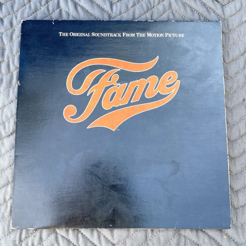 FAME The Original Soundtrack From The Motion Picture 1980 RSO Vinyl Record